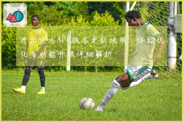 开云官方APP版本更新说明：体验优化与功能升级详细解析