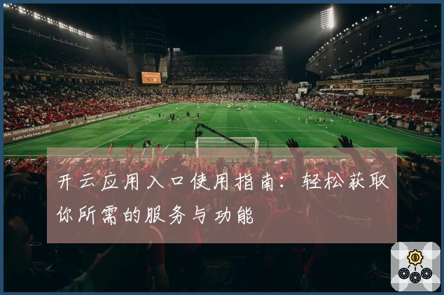 开云应用入口使用指南：轻松获取你所需的服务与功能